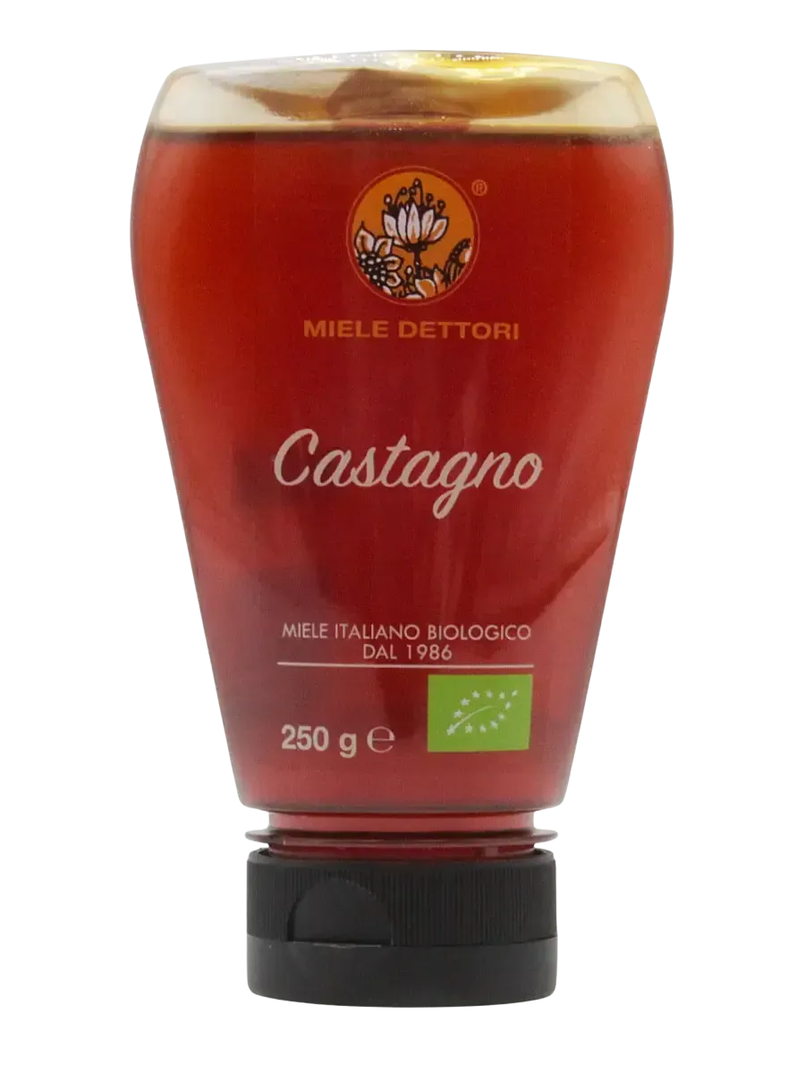 Miele Dettori Castagno Italiano Bio Miele Squeezer amaro