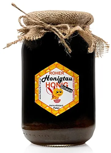 Natural Food Raw Honey Tau Nero Miele Crudo 1,1 kg