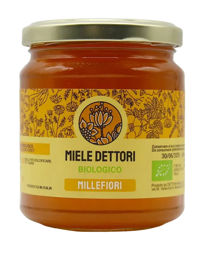 Miele Dettori Millefiori miele bio spalmabile delicato