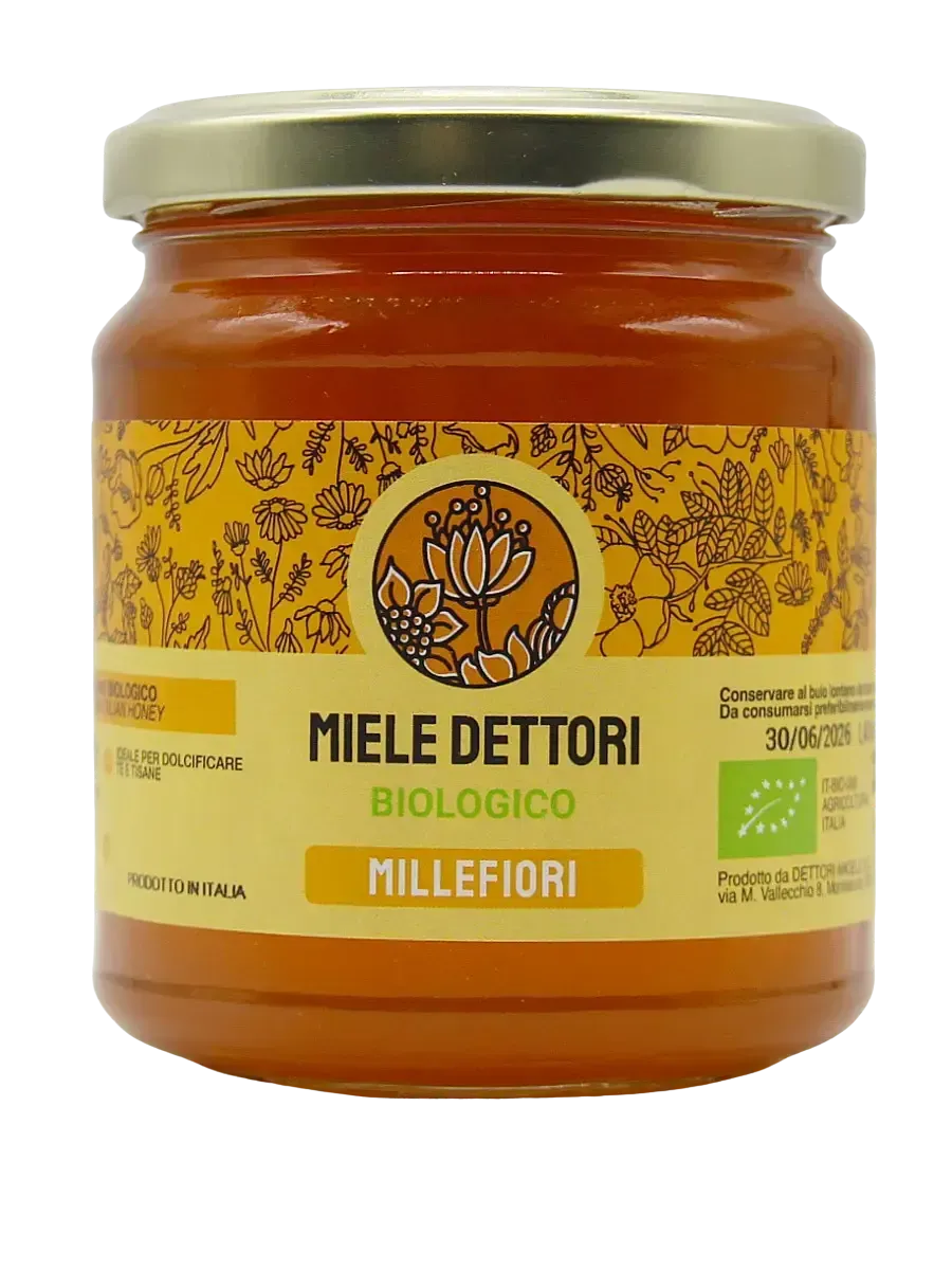Miele Dettori Millefiori miele bio spalmabile delicato