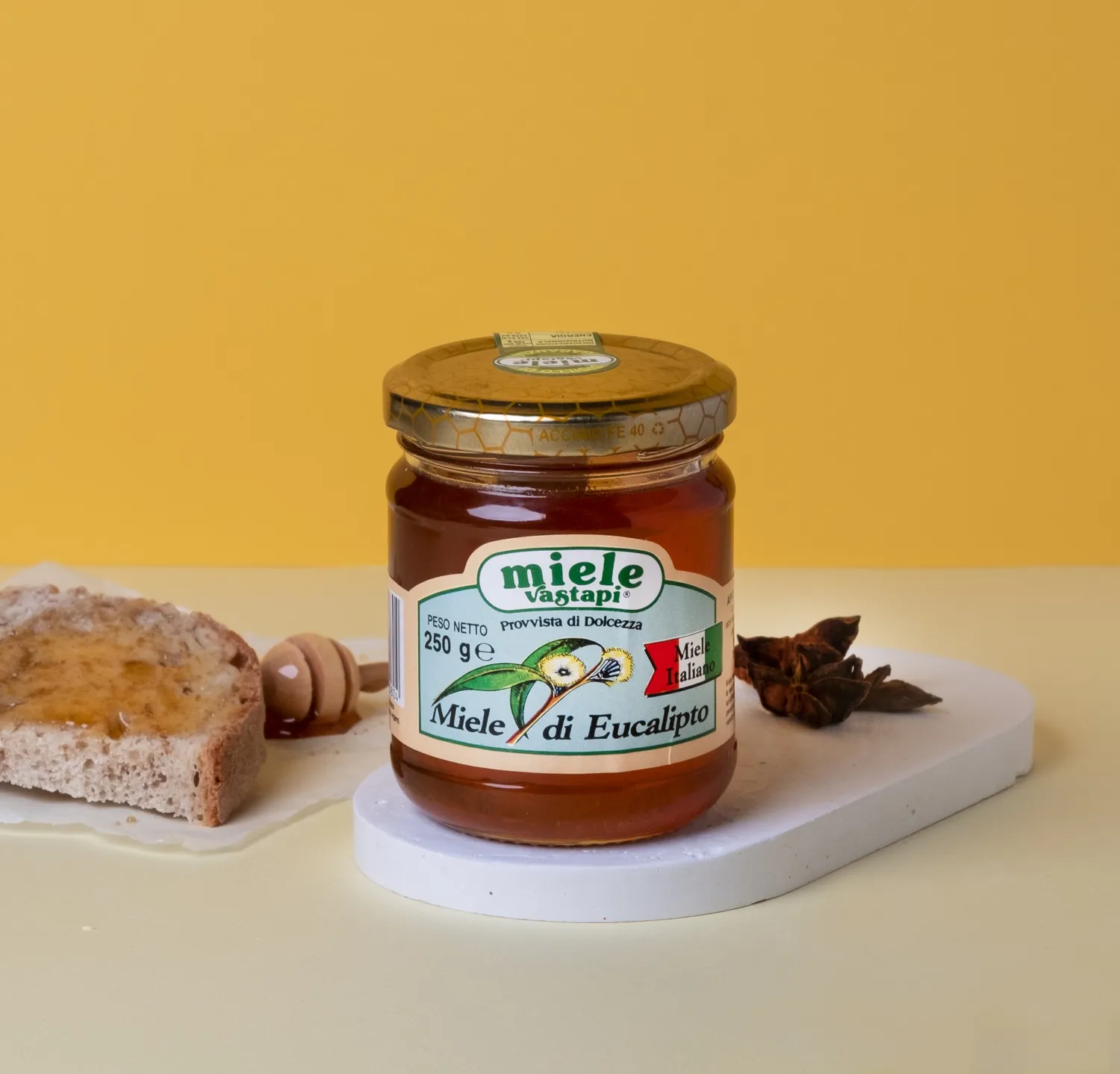 Miele Vastapi Eucalipto miele 250 g pastoso