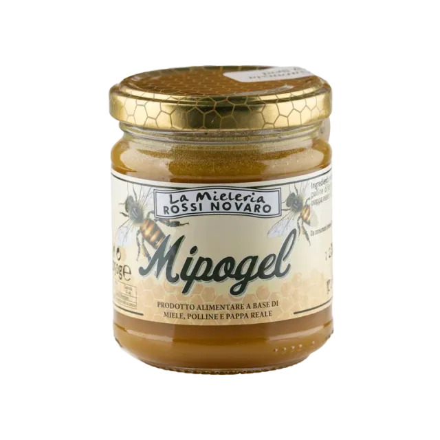Rossi Mipogel miele polline pappa reale vasetto energizzante