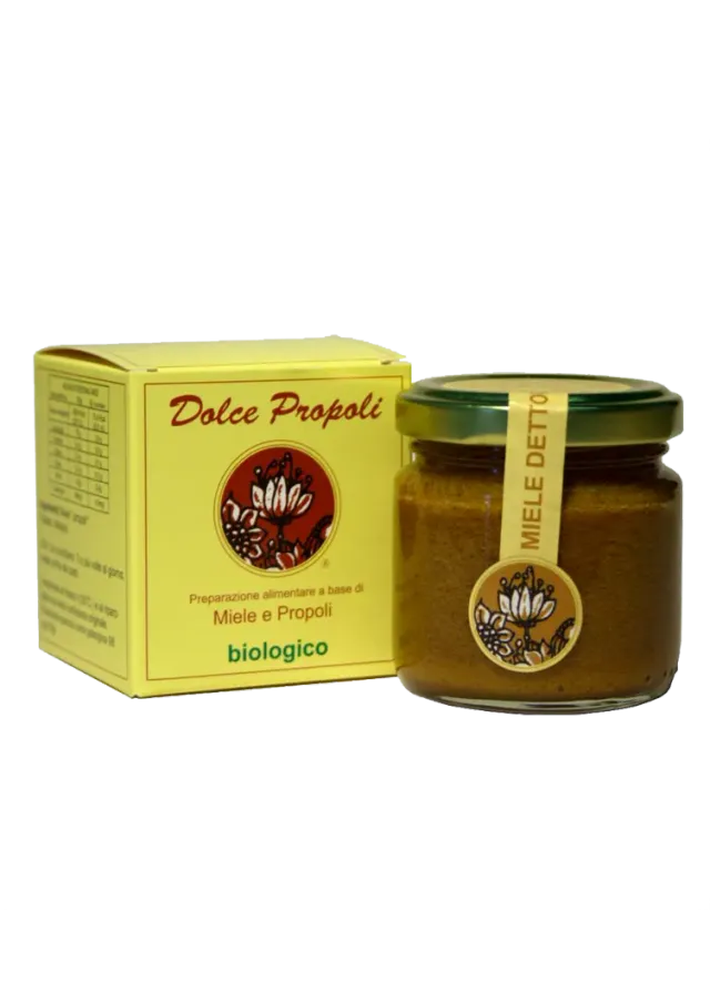 Miele Dettori Dolce Propoli senza alcol miele 150g