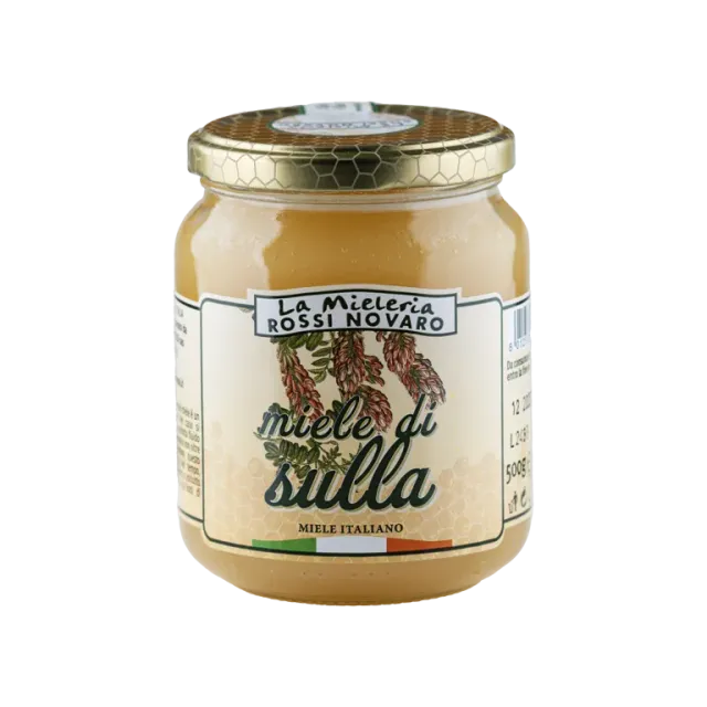 Rossi Classica miele di sulla vasetto floreale