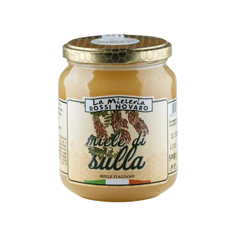 Rossi Classica miele di sulla vasetto floreale