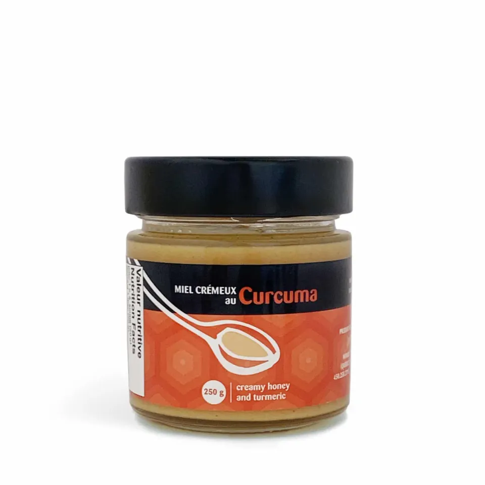 Intermiel Apiflore Miel et curcuma miele cremoso
