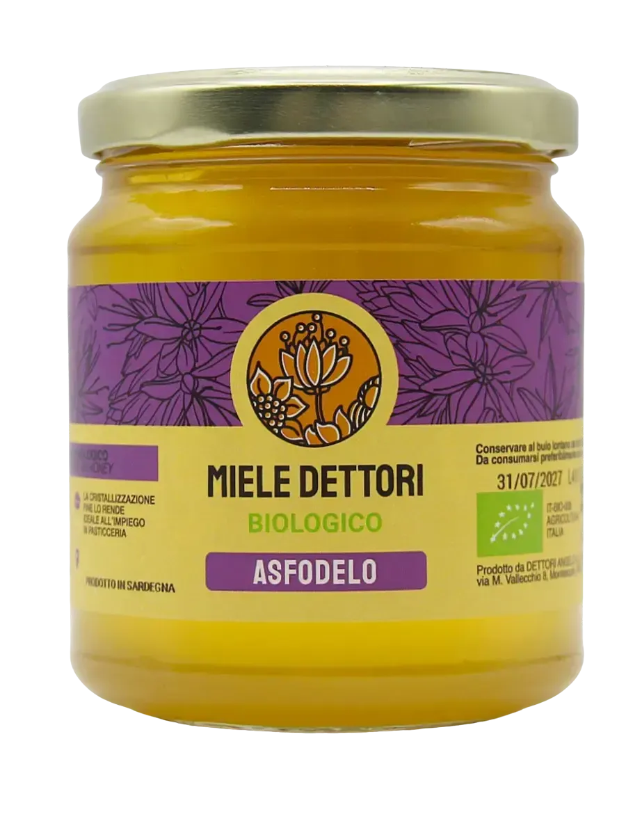 Miele Dettori Asfodelo miele italiano bio delicato