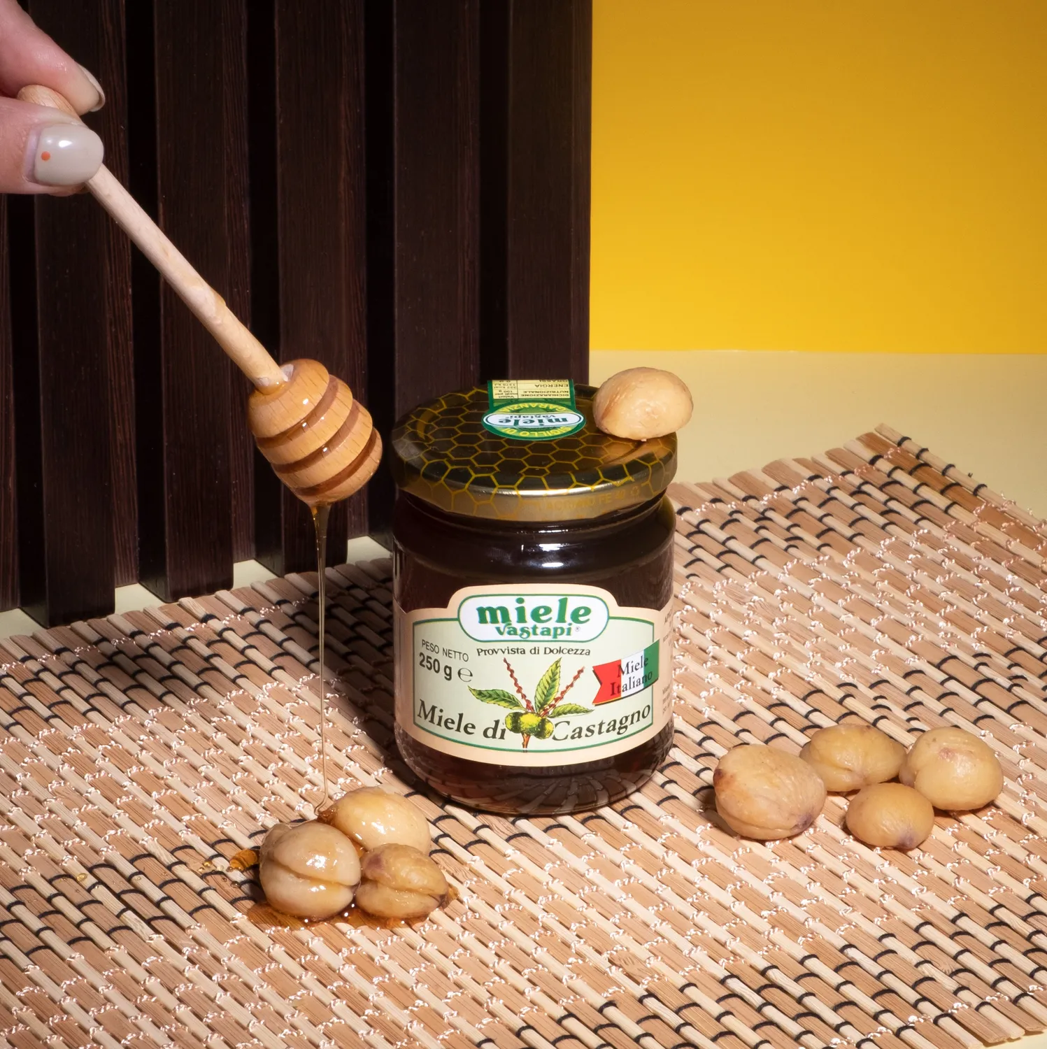Vastapi Castagno miele 250 g scuro