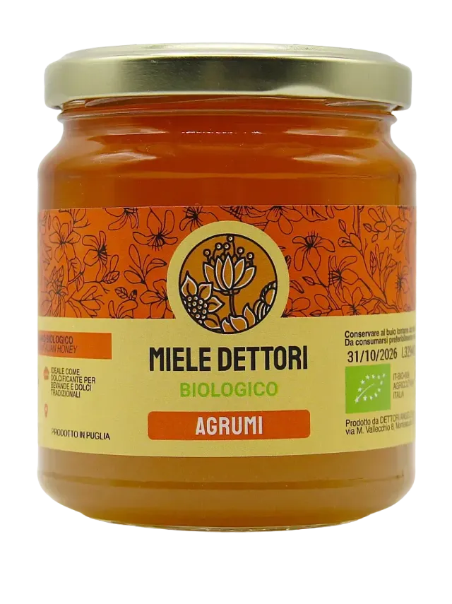 Miele Dettori Agrumi miele bio di arance e clementine