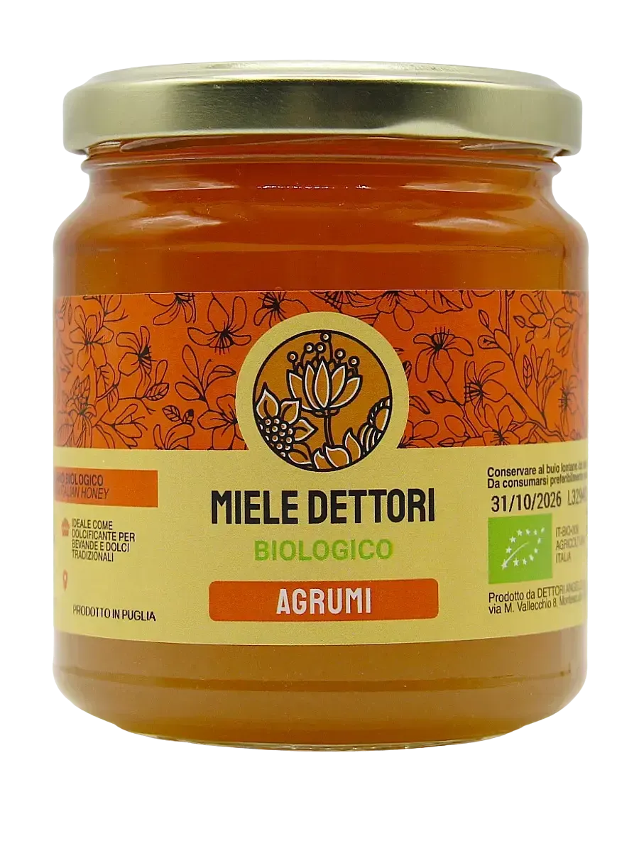 Miele Dettori Agrumi miele bio di arance e clementine