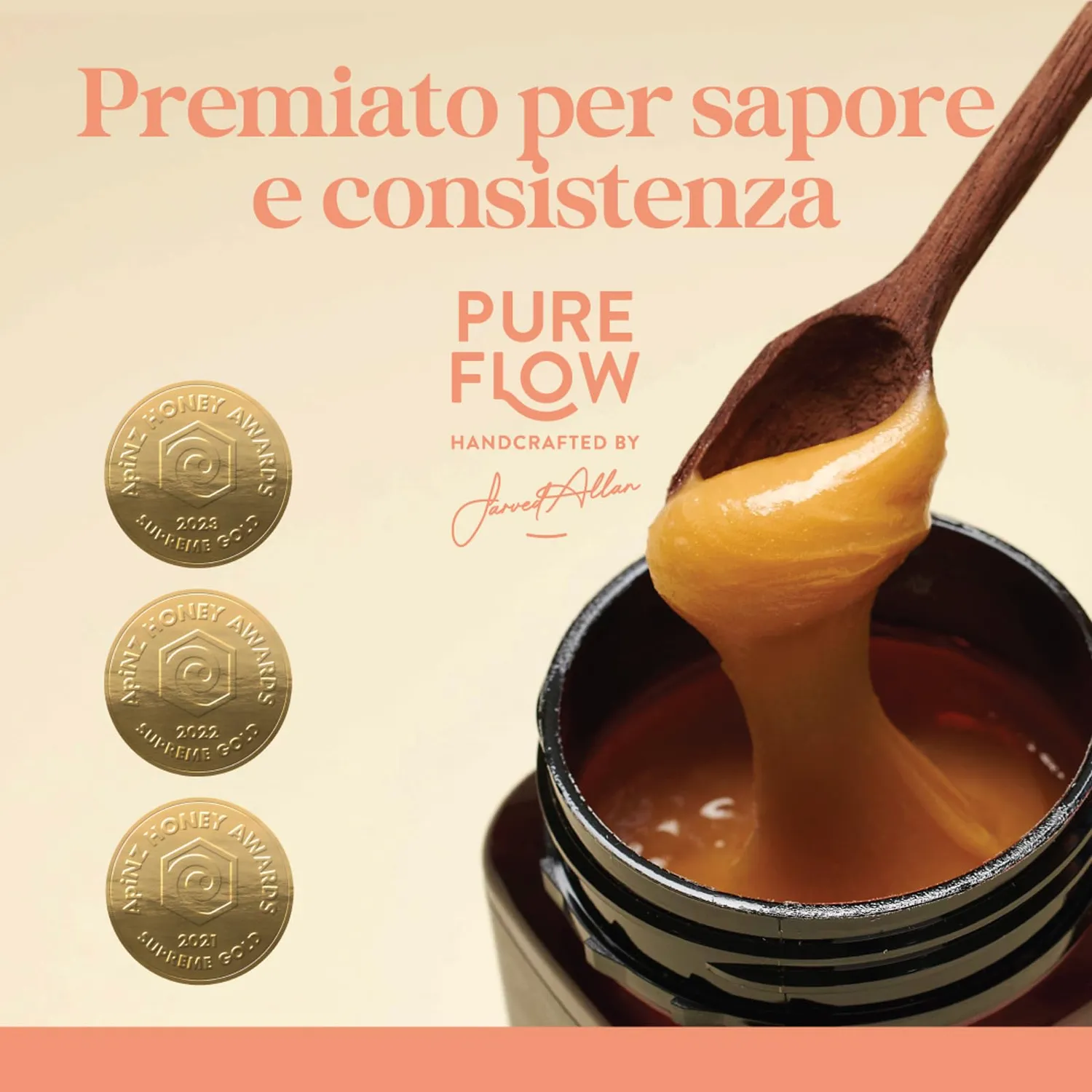 Watson & Son MGO 400 miele Manuka 500 g grezzo