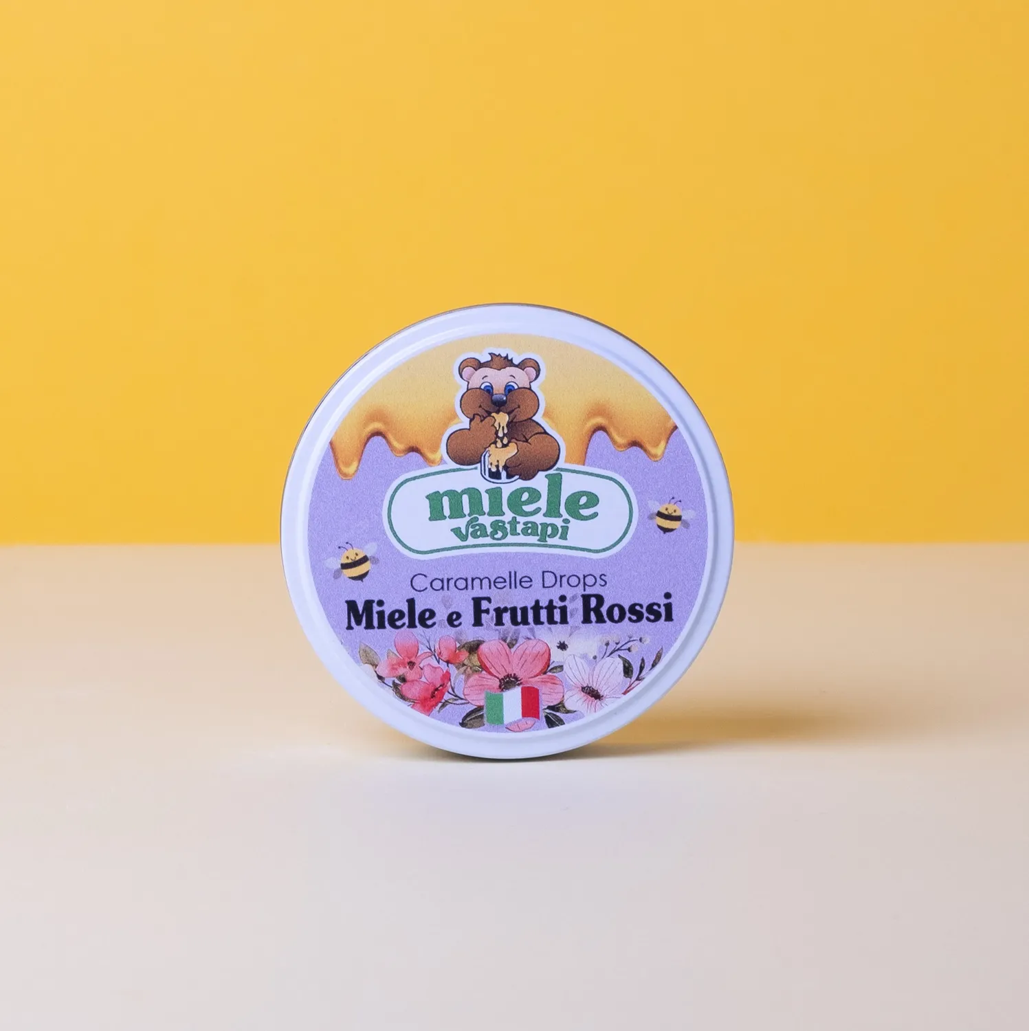 Vastapi Miele Frutti Rossi caramelle drops 40 g fruttate