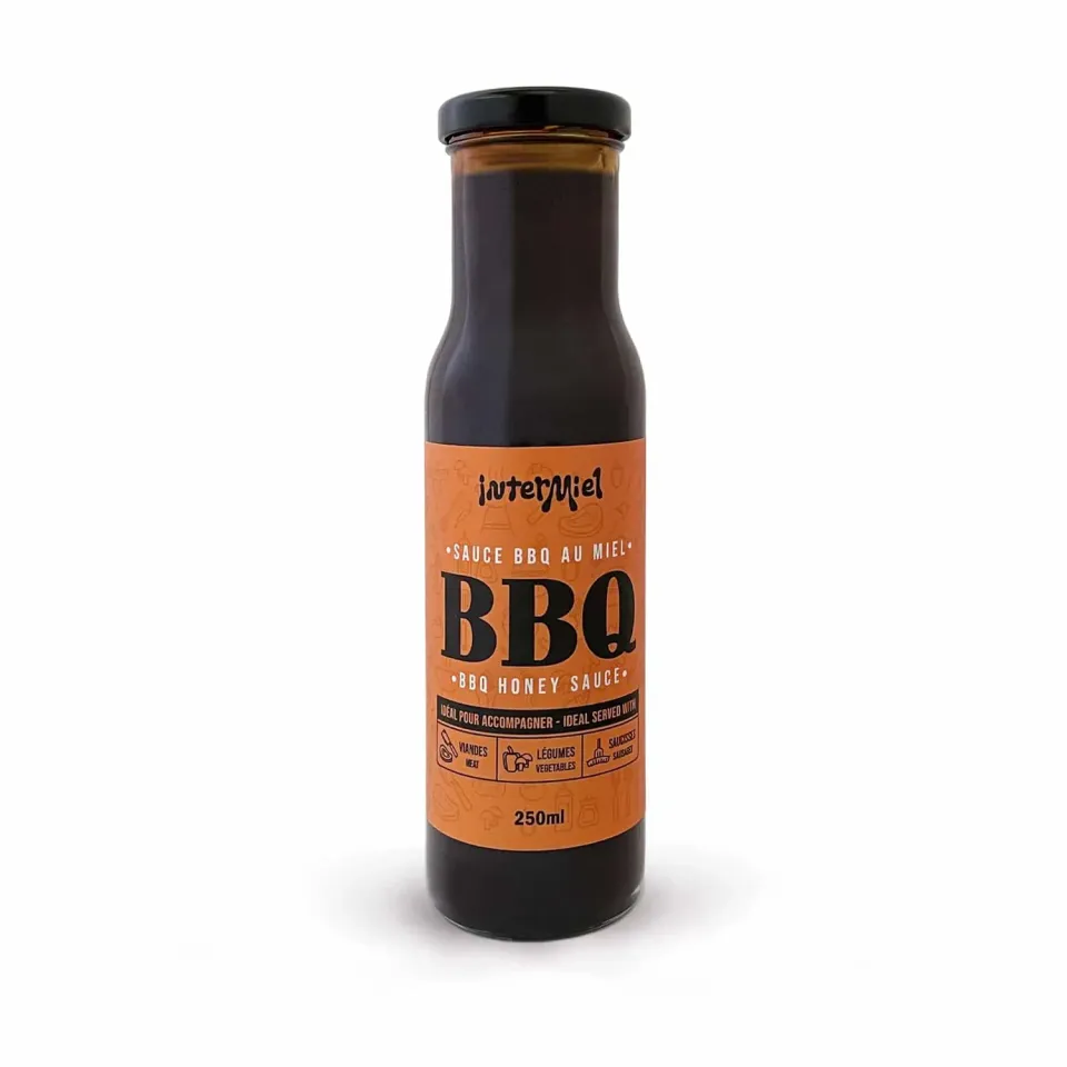 Intermiel Apiflore Sauce BBQ salsa barbecue al miele senza glutine