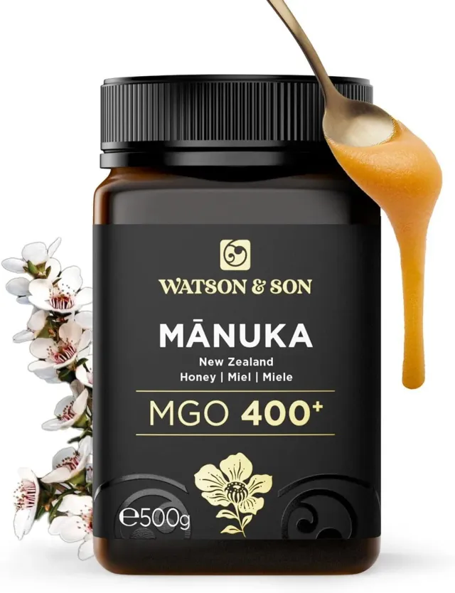 Watson & Son MGO 400 miele Manuka 500 g grezzo