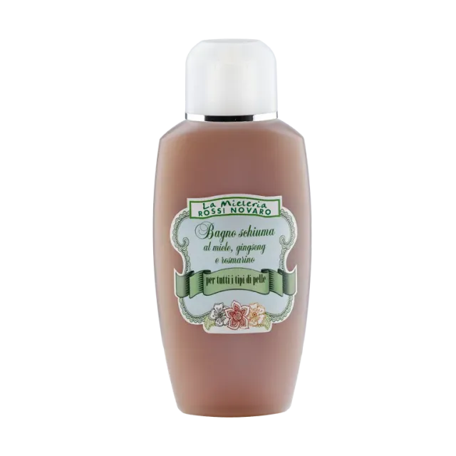 Rossi Bagno Schiuma Miele Ginseng Rosmarino flacone