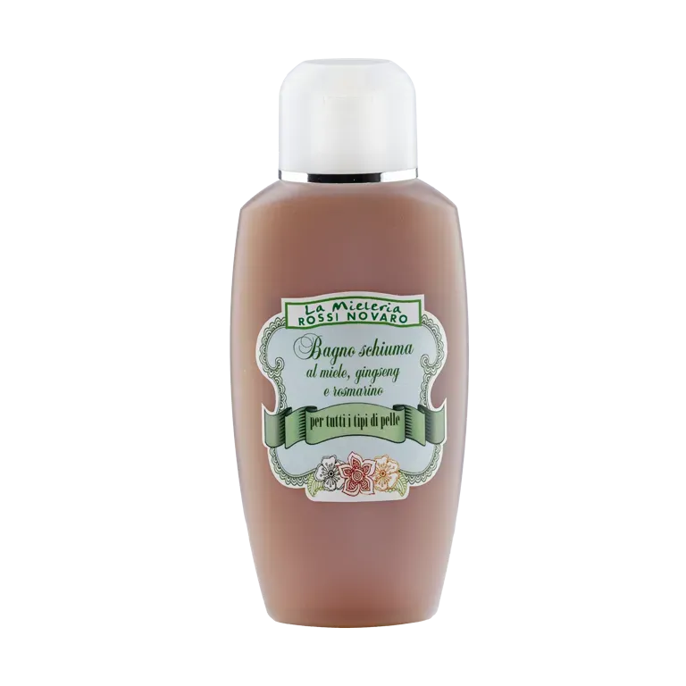 Rossi Bagno Schiuma Miele Ginseng Rosmarino flacone
