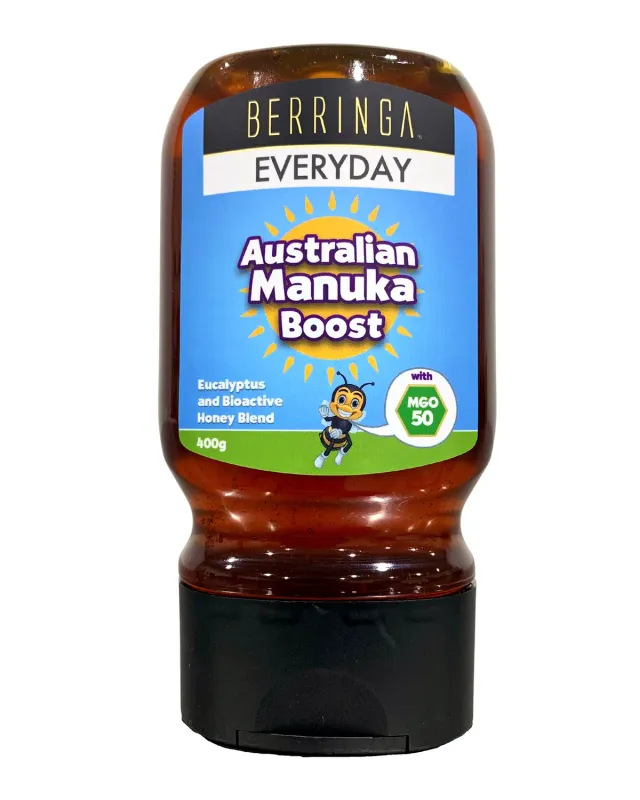 Berringa Everyday Manuka Boost 50+ miele 400 g dosatore
