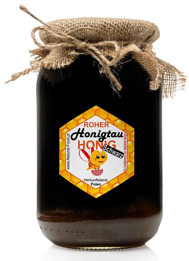 Natural Food Raw Honey Tau Nero Miele Crudo 1,1 kg