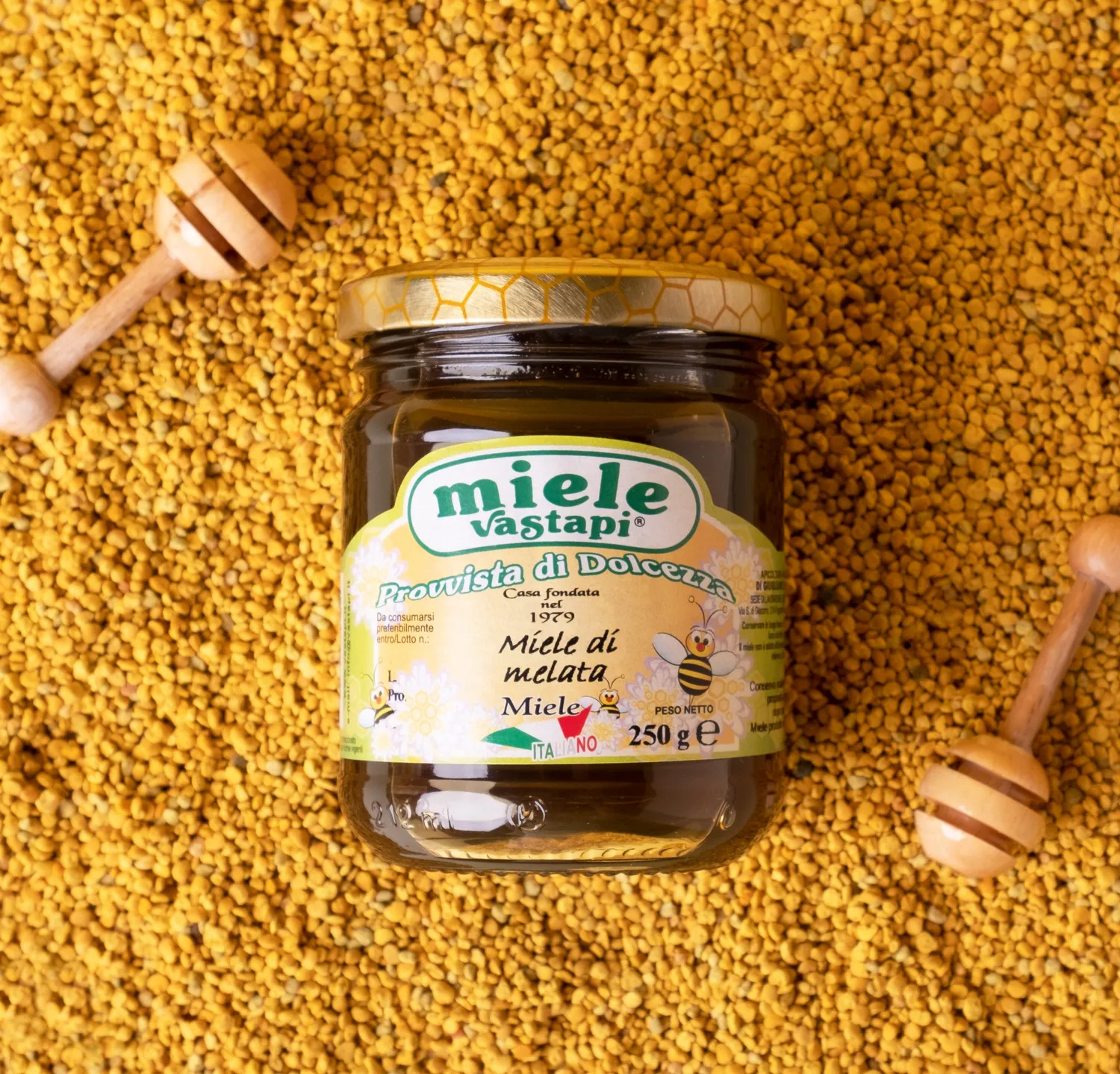 Miele Vastapi Melata miele 250 g intenso