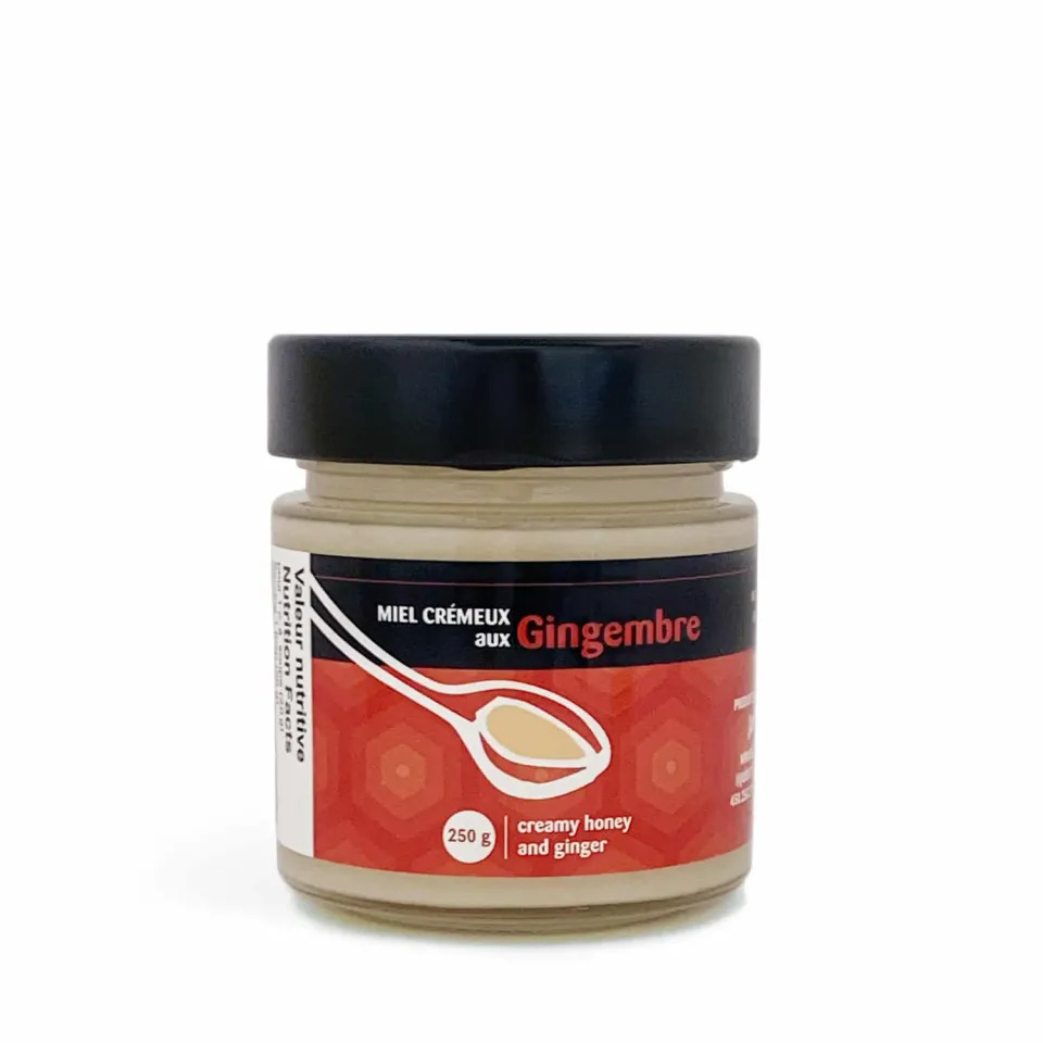 Intermiel Apiflore Miele Zenzero Cremoso vasetto