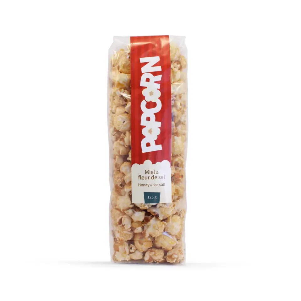 Intermiel Apiflore popcorn miele e fior di sale snack