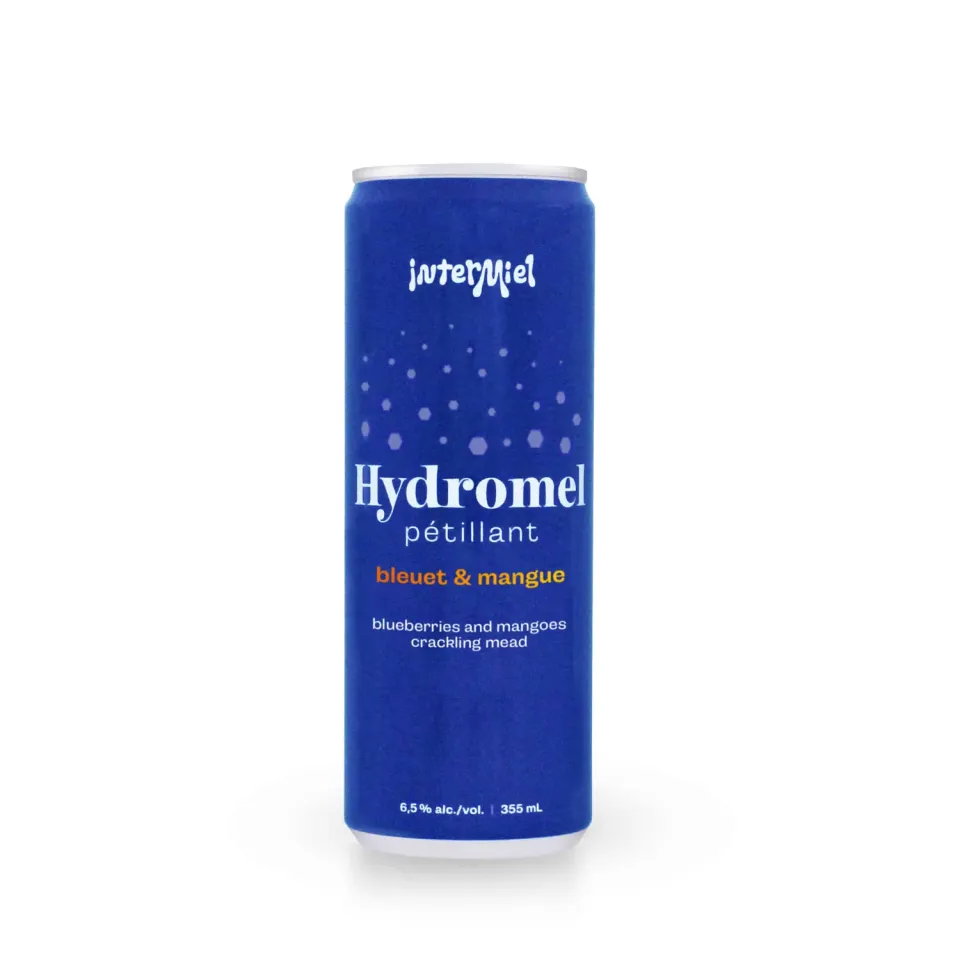 Intermiel O signé Macle mirtillo mango idromele 355 ml senza glutine