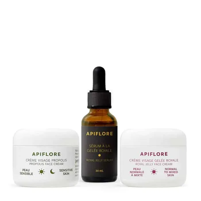 Intermiel Apiflore Trio set viso propoli siero pappa reale 3 pezzi
