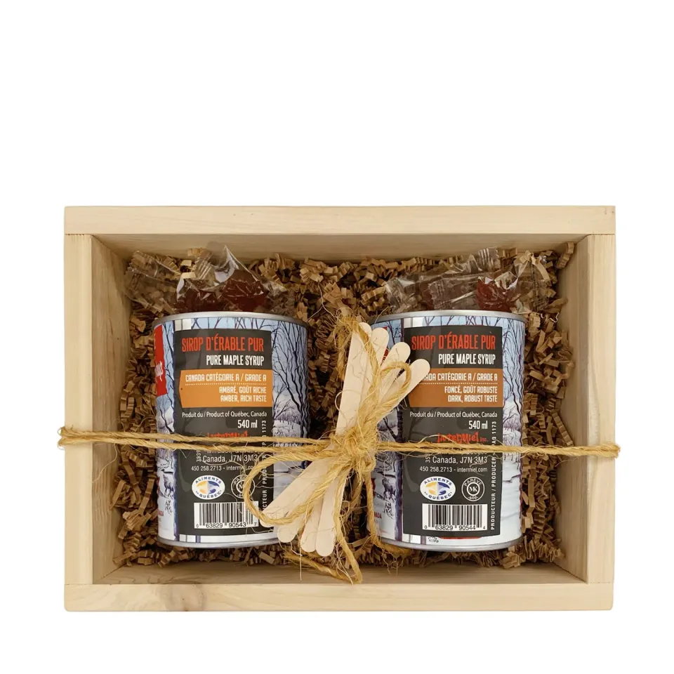 Intermiel Apiflore Kit Tire Acero Scatola Legno