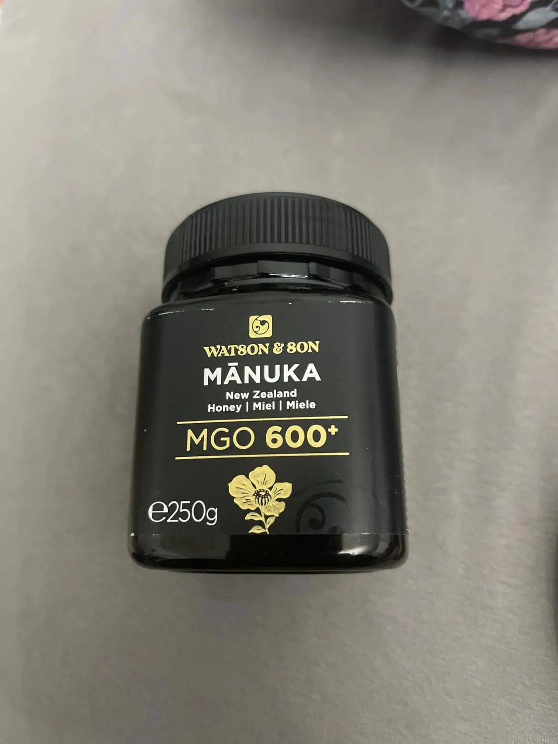 Watson & Son MGO 600+ miele Manuka 250 g grezzo