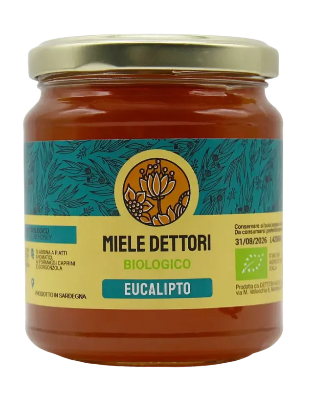 Miele Dettori Eucalipto miele italiano bio intenso