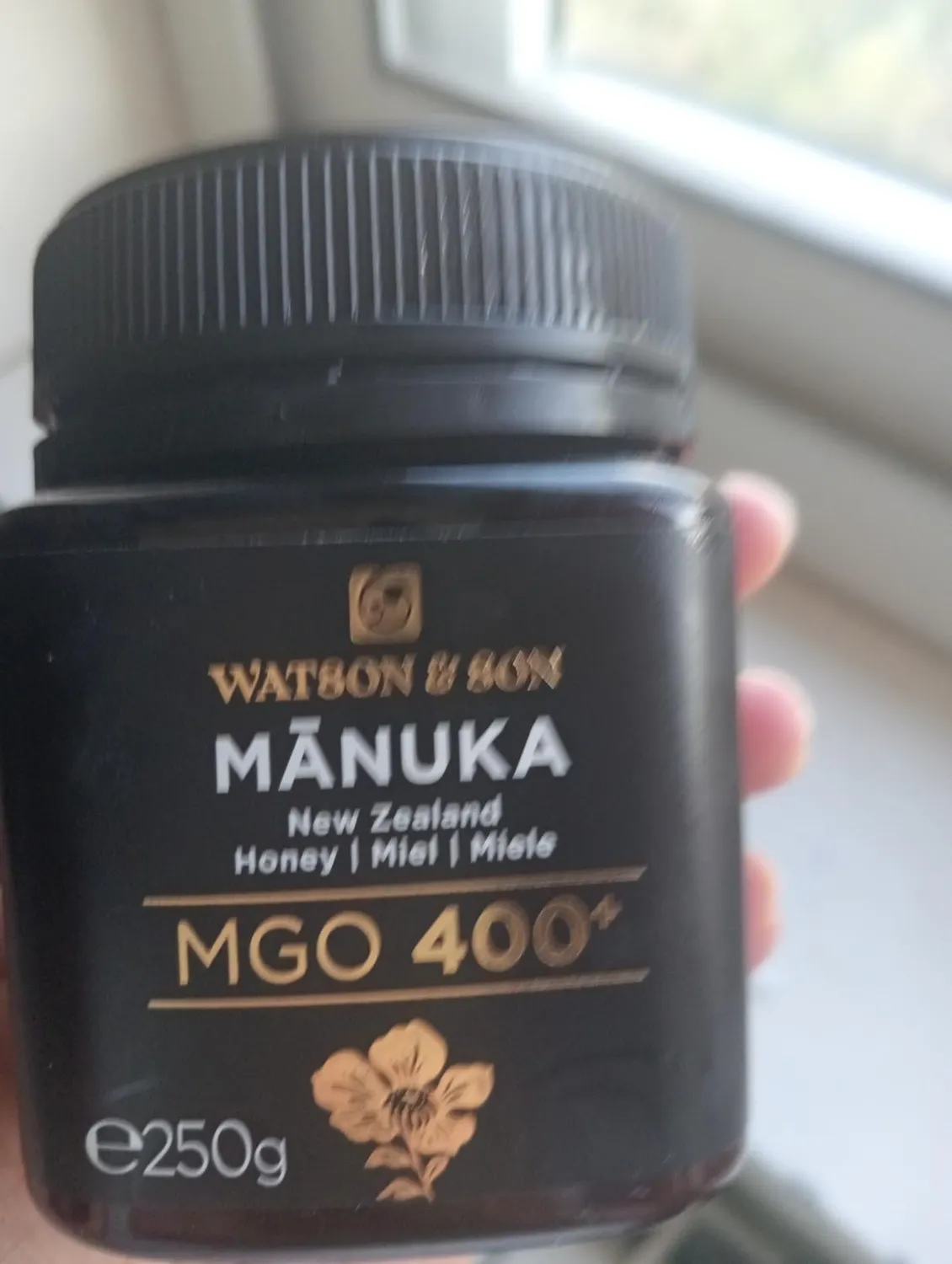 Watson & Son MGO 400 miele Manuka 500 g grezzo