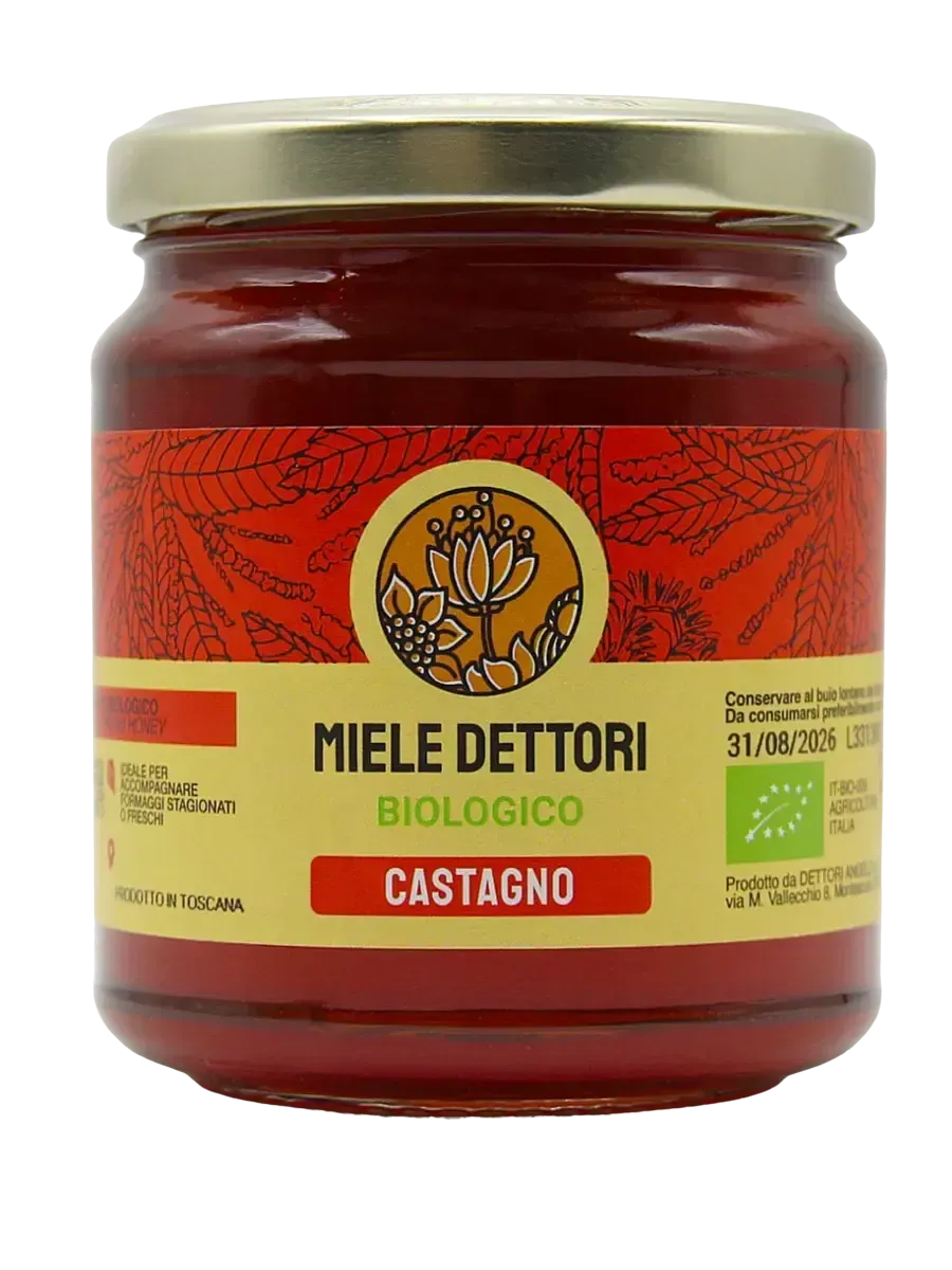 Miele Dettori Castagno miele bio intenso per formaggi