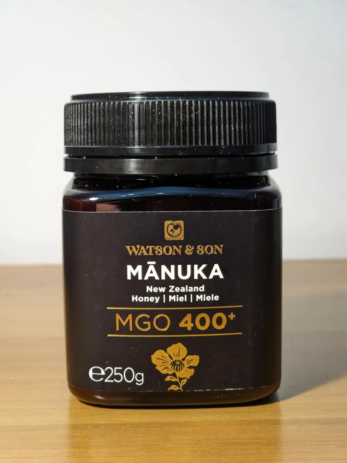 Watson & Son MGO 400 miele Manuka 500 g grezzo