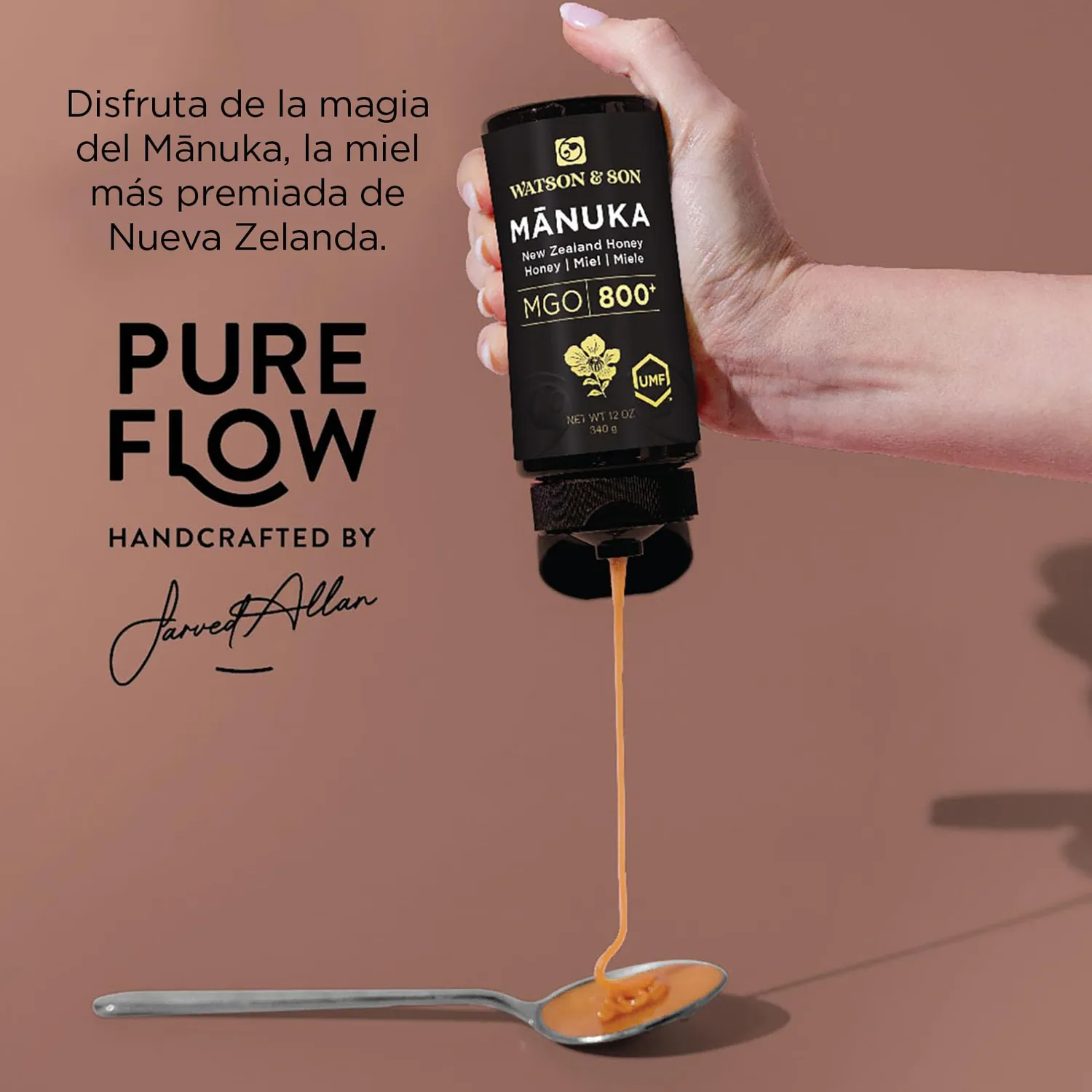 Watson Manuka MGO 850 miele 340 g da spremere grezzo