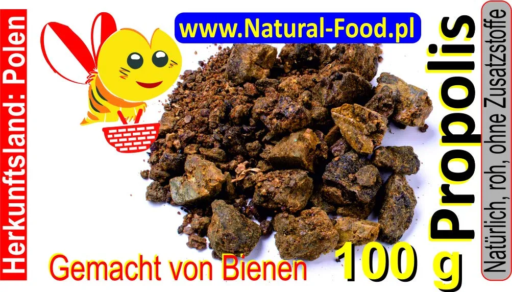 Natural Food Propoli Pura propoli 100 g grezza