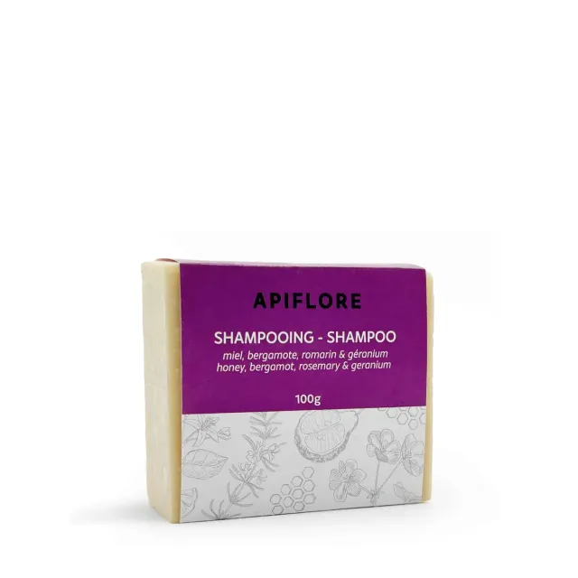 Intermiel Apiflore miele bergamotto shampoo solido