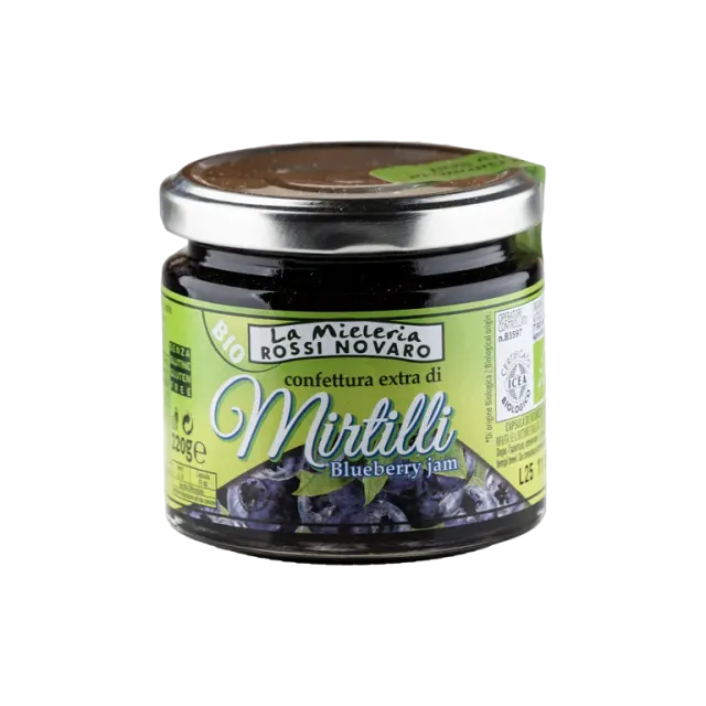 Rossi Bio Confettura Extra Mirtilli vasetto