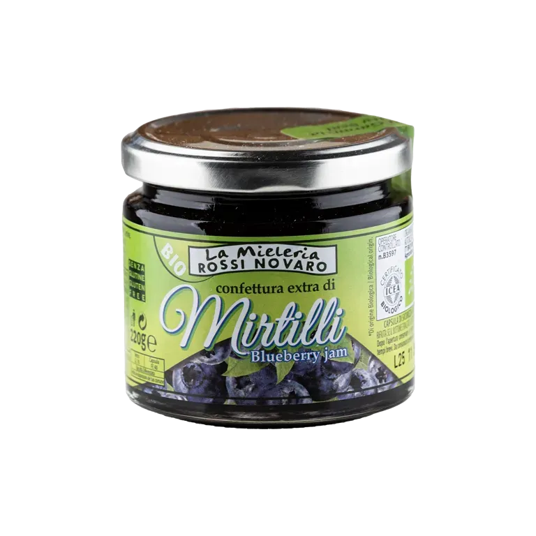 Rossi Bio Confettura Extra Mirtilli vasetto