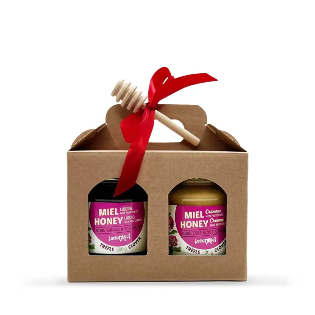Intermiel Apiflore Miele confezione 2x500g liquido cremoso
