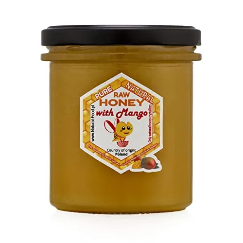 Natural Food miele ai lamponi 430 g crema fruttata