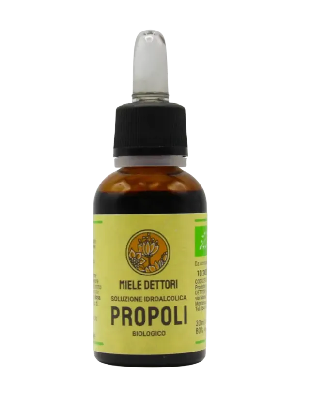 Miele Dettori Propoli Italiana biologica 30ml gocce