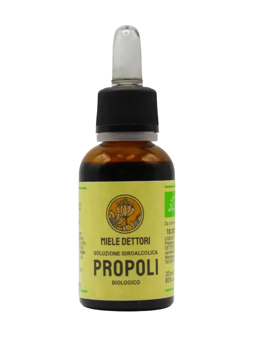 Miele Dettori Propoli Italiana biologica 30ml gocce