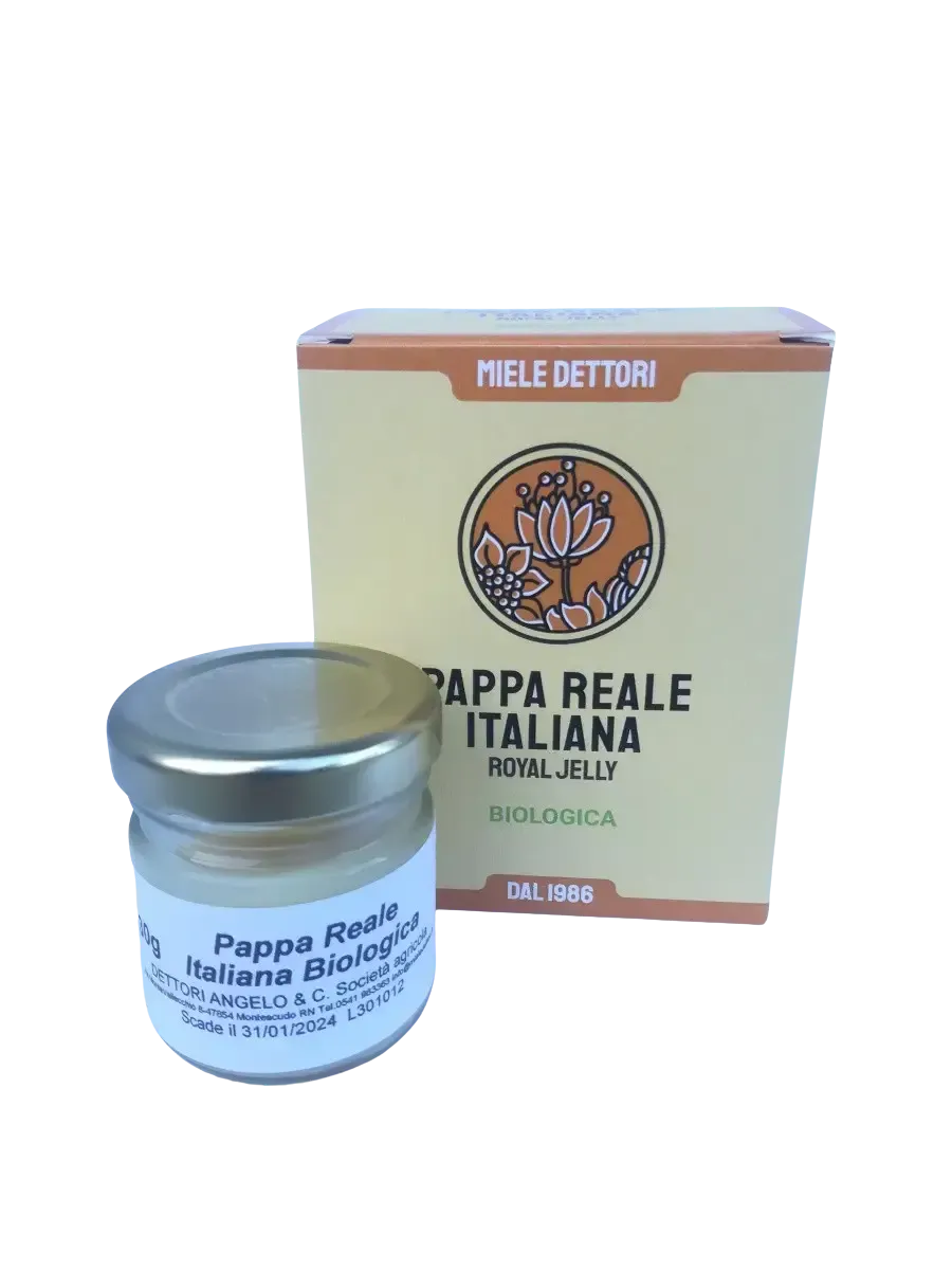 Miele Dettori Pappa Reale Italiana Biologica vasetto