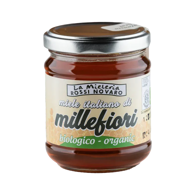 Rossi Bio Miele Italiano Millefiori Biologico vasetto