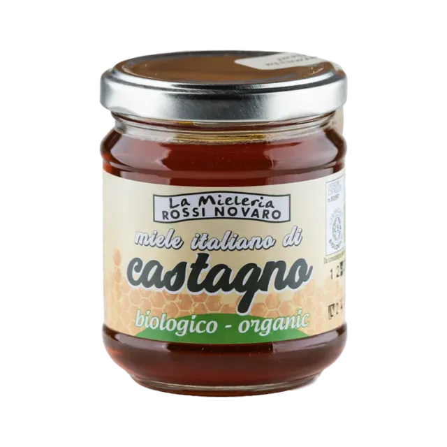 Rossi Bio miele di castagno vasetto biologico