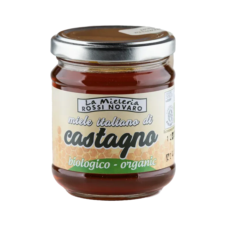 Rossi Bio miele di castagno vasetto biologico