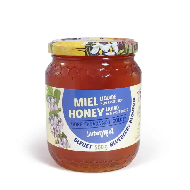 Intermiel Apiflore miele liquido di mirtillo aromatico