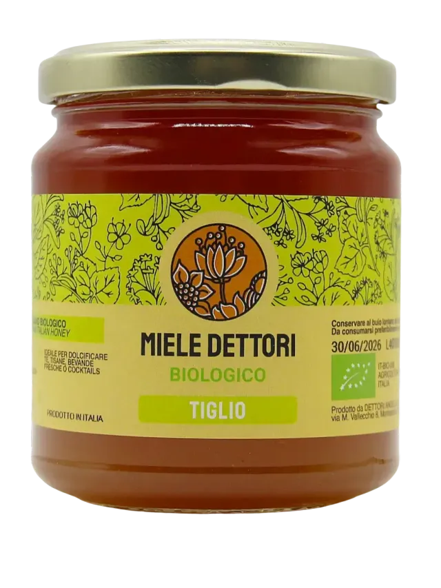 Miele Dettori Tiglio miele bio mentolato rilassante