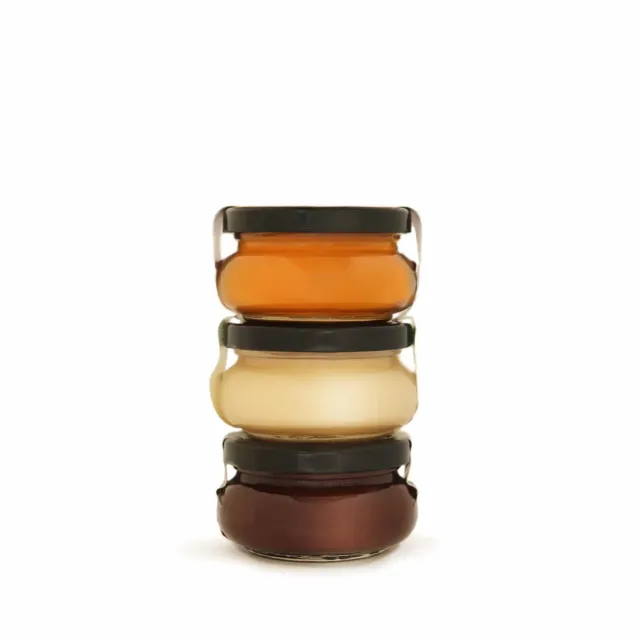 Intermiel Apiflore Trio Mielleux cofanetto miele 3 vasetti trifoglio