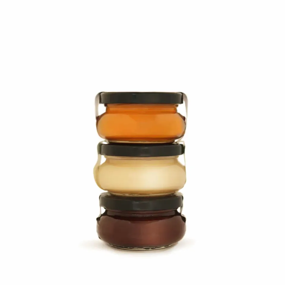 Intermiel Apiflore Trio Mielleux cofanetto miele 3 vasetti trifoglio
